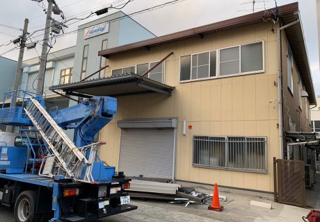愛知県春日井市　二階建て事務所の内装解体