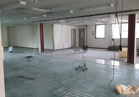 愛知県岡崎市　テナントオフィスの内装解体