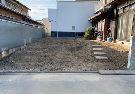 愛知県名古屋市　庭の解体・整備