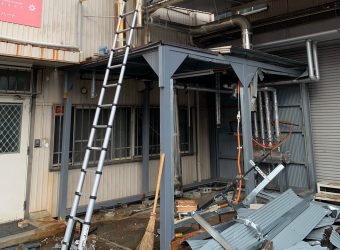 愛知県日進市　倉庫の解体撤去